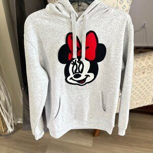 CUTE Minnie Mouse Grey Hooded SweatShirt, TRENDY, STYLISH, Girls/Young Adult!